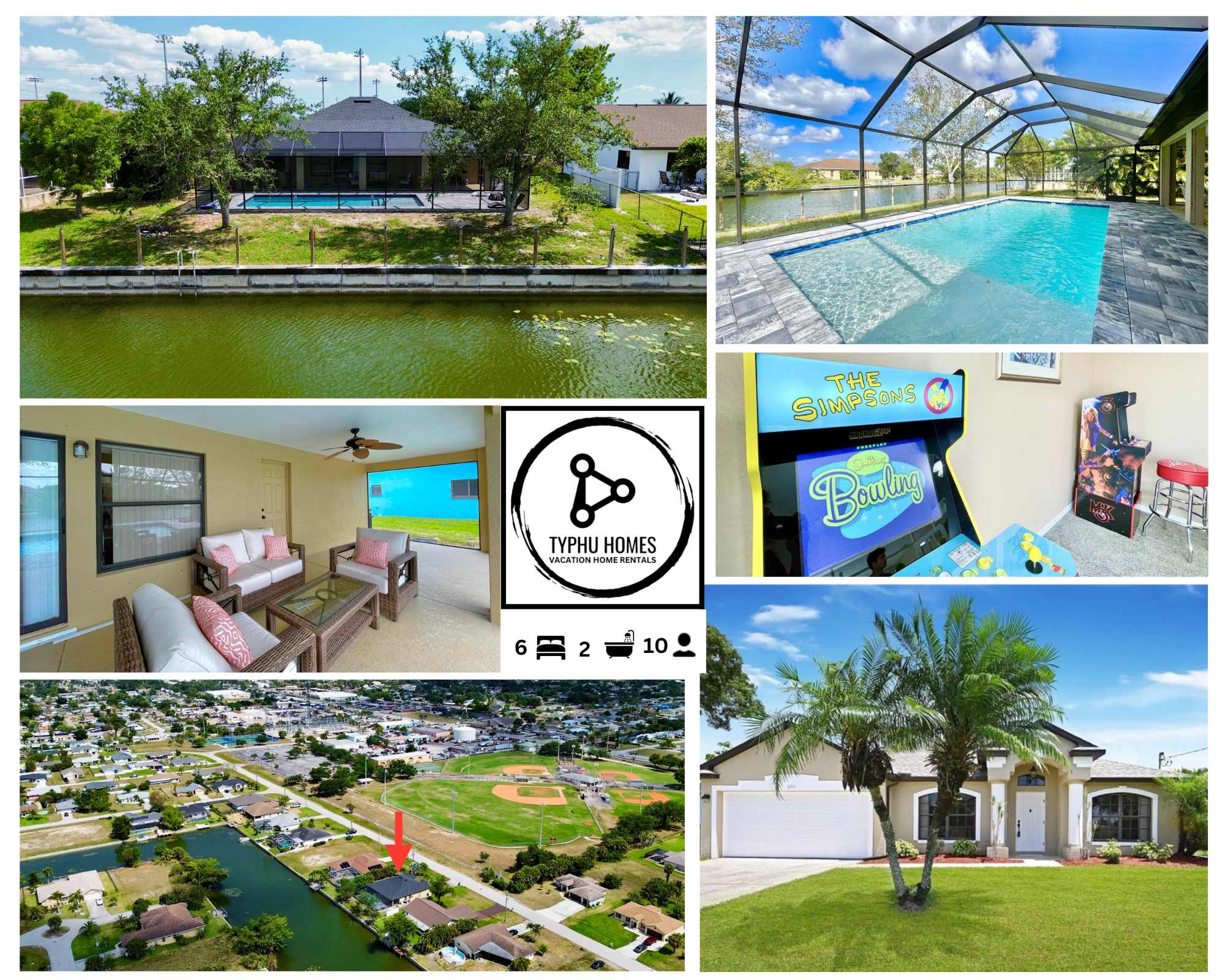 Cape Coral Coastal Retreat with Pool - Cape Coral FL vacation rental