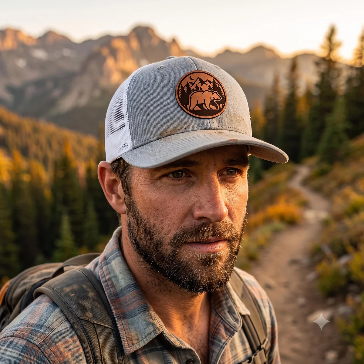 View 2 of Bear Trucker Hat