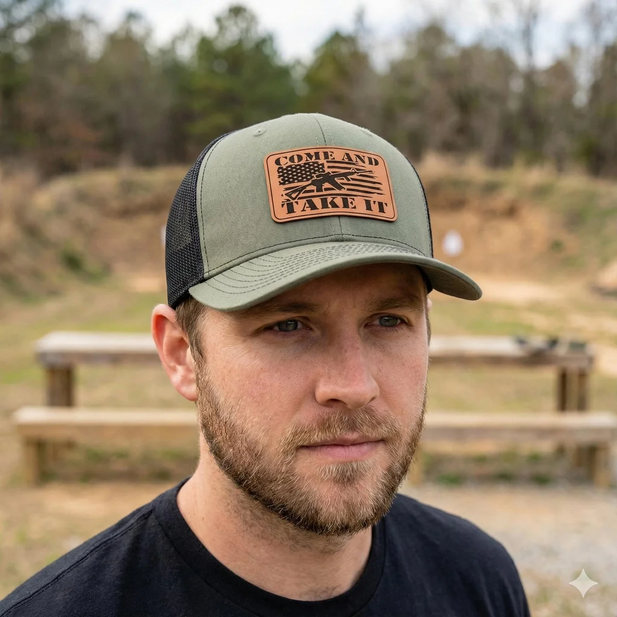 View 2 of Come And Take It Trucker Hat