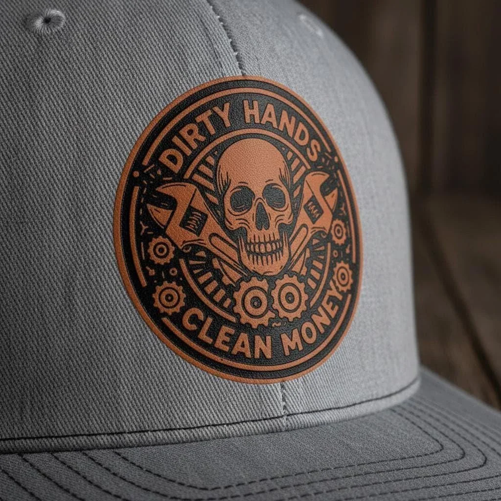 View 4 of Dirty Hands Clean Money Trucker Hat