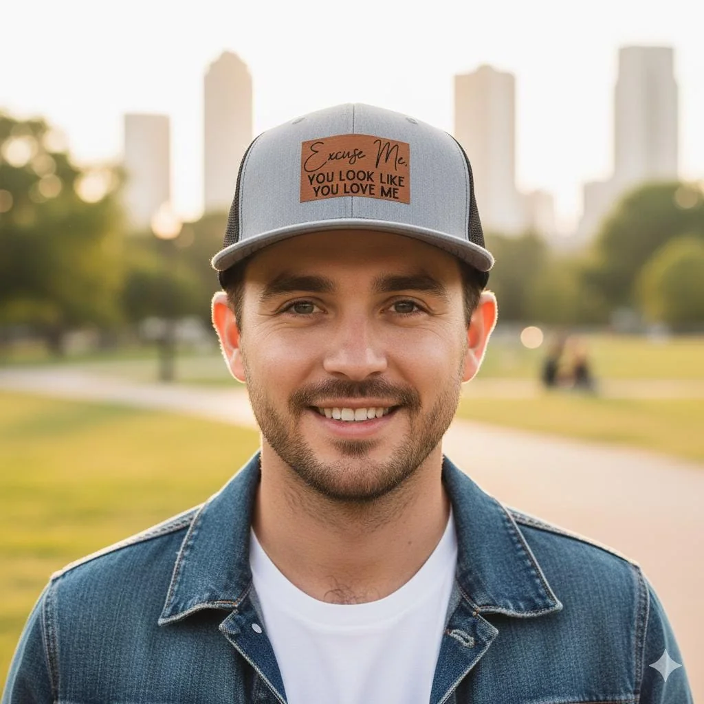 View 2 of Excuse Me You Look Like You Love Me Trucker Hat