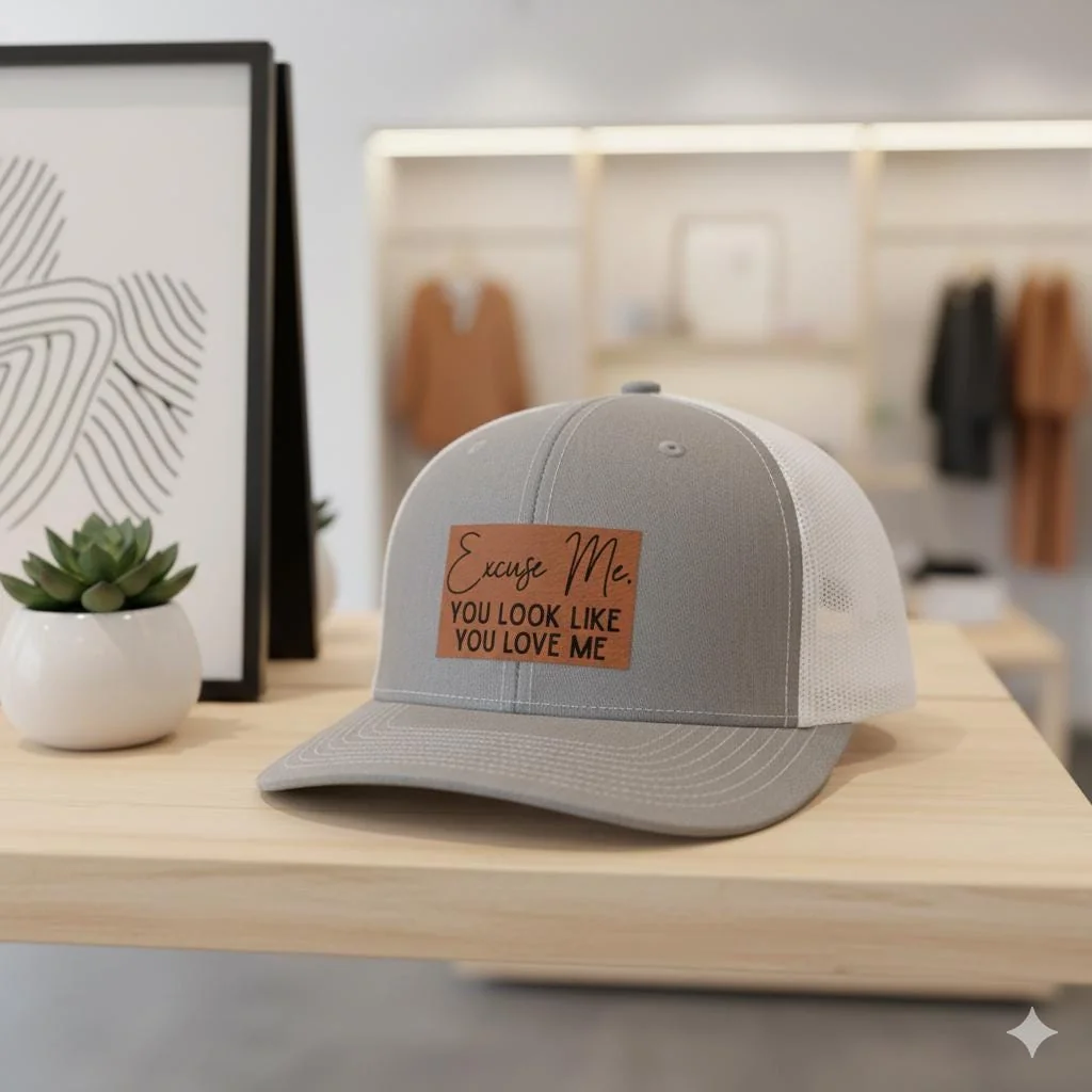 View 6 of Excuse Me You Look Like You Love Me Trucker Hat