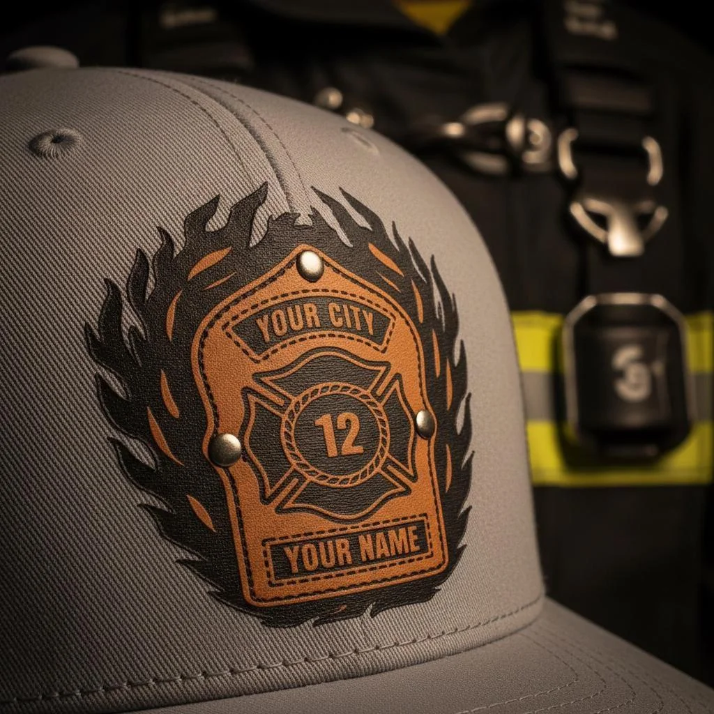 View 2 of Firefighter Badge Richardson 112 Hat