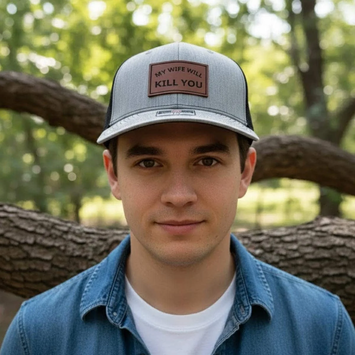 View 2 of Funny Husband Trucker Hat