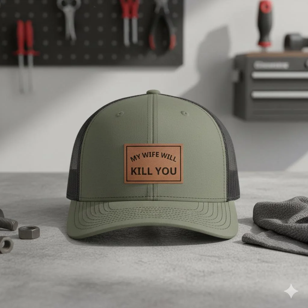 View 6 of Funny Husband Trucker Hat