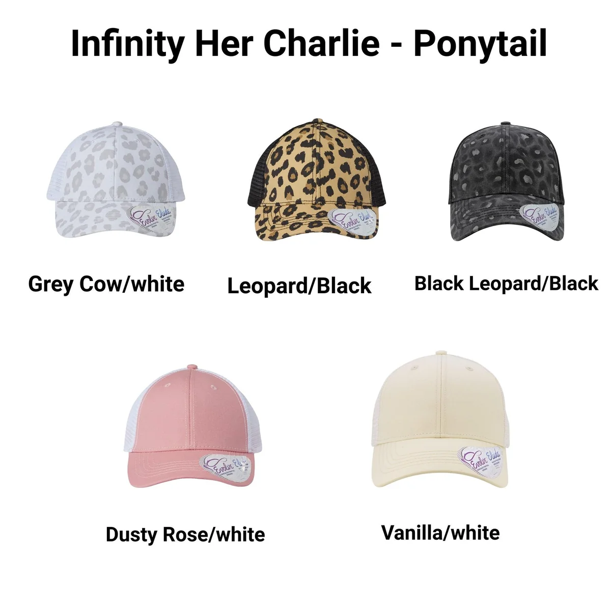 View 4 of I Like My Husband A Little Bit Younger Ponytail Trucker Hat