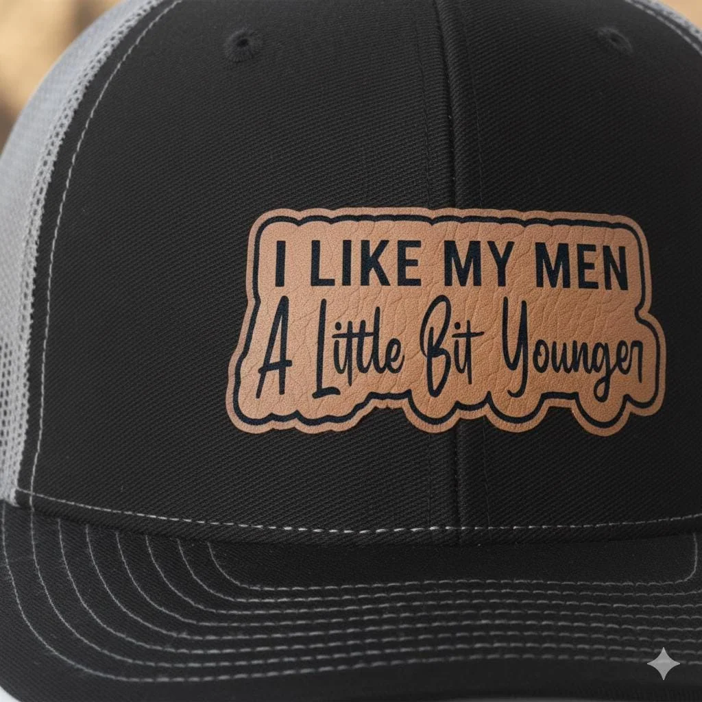 View 5 of I Like My Man A Little Bit Younger Trucker Hat