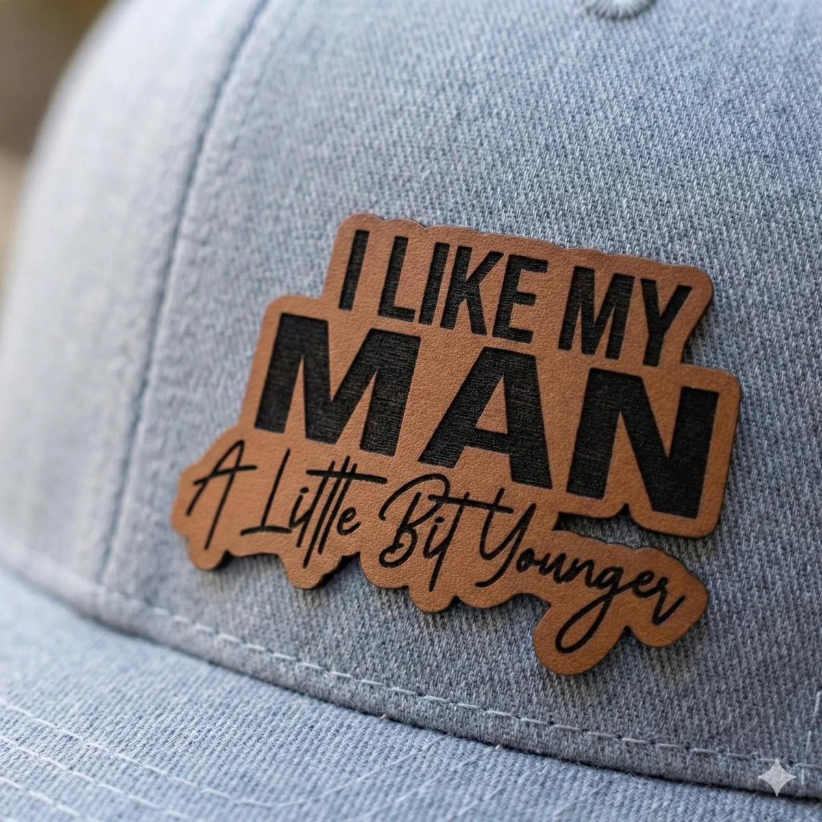 View 6 of I Like My Man A Little Bit Younger Trucker Hat