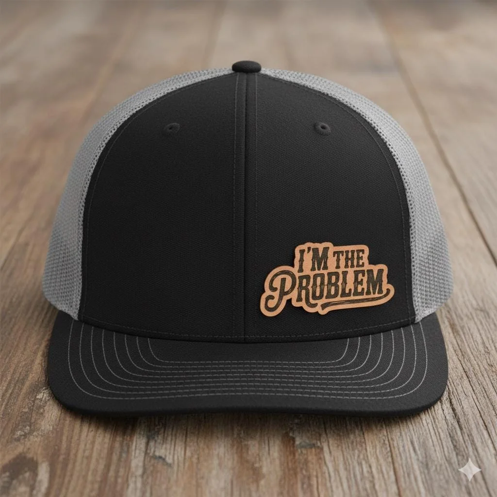 View 5 of I'm the Problem Trucker Hat