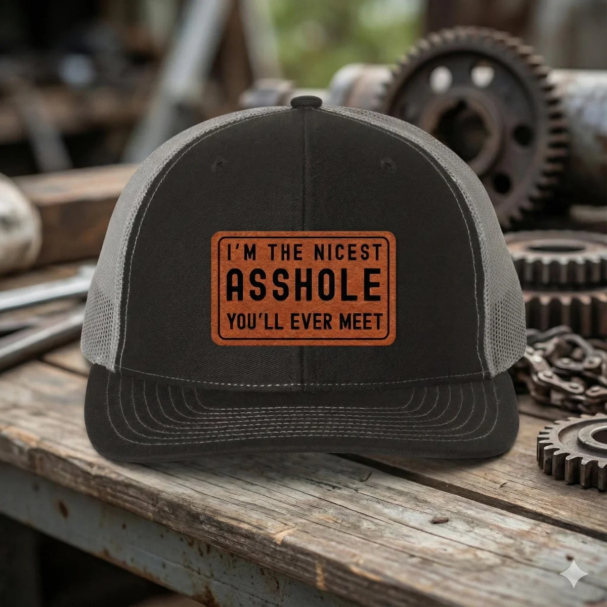 Im The Nicest Asshole Youll Ever Meet Trucker Hat