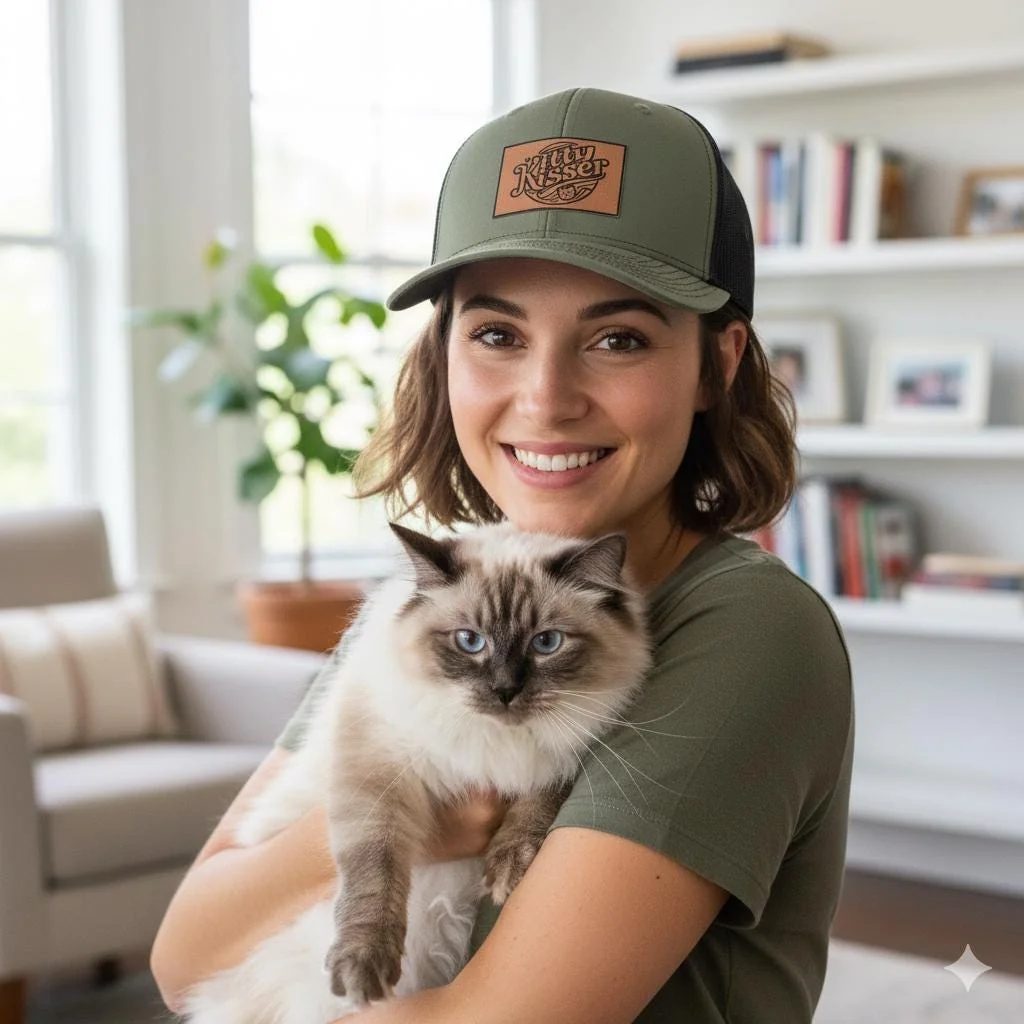 View 2 of Kitty Kisser Trucker Hat