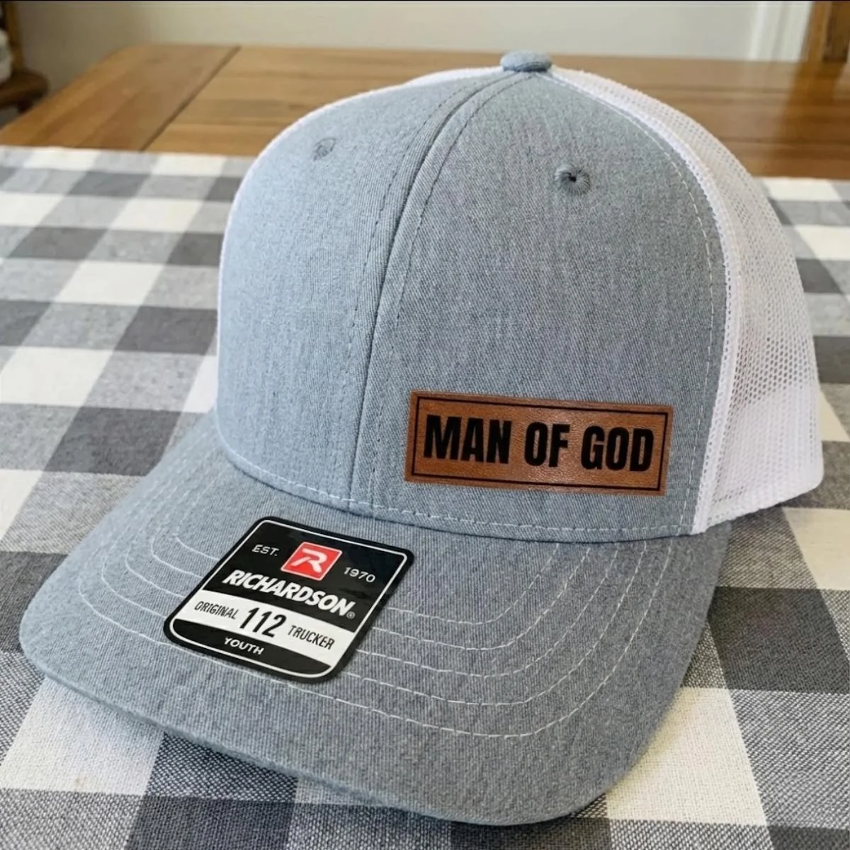 View 2 of Man of God Trucker Hat