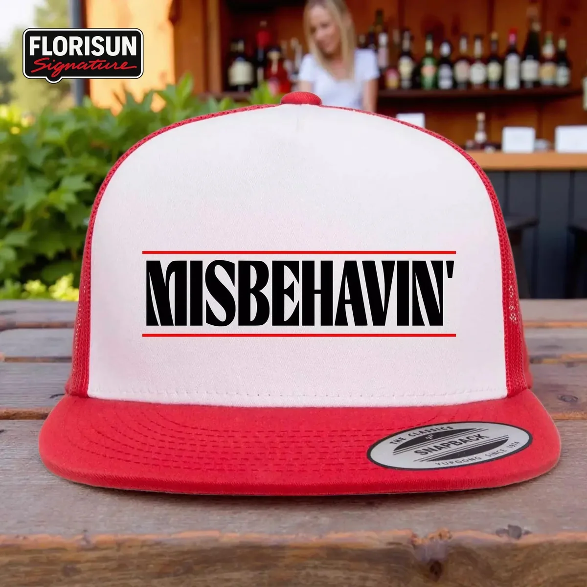View 5 of Misbehavin Trucker Hat