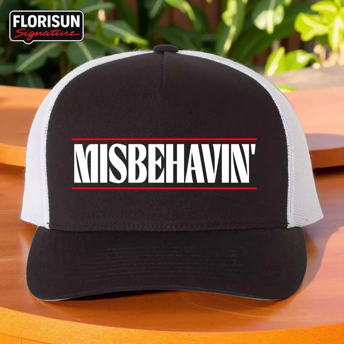 View 6 of Misbehavin Trucker Hat