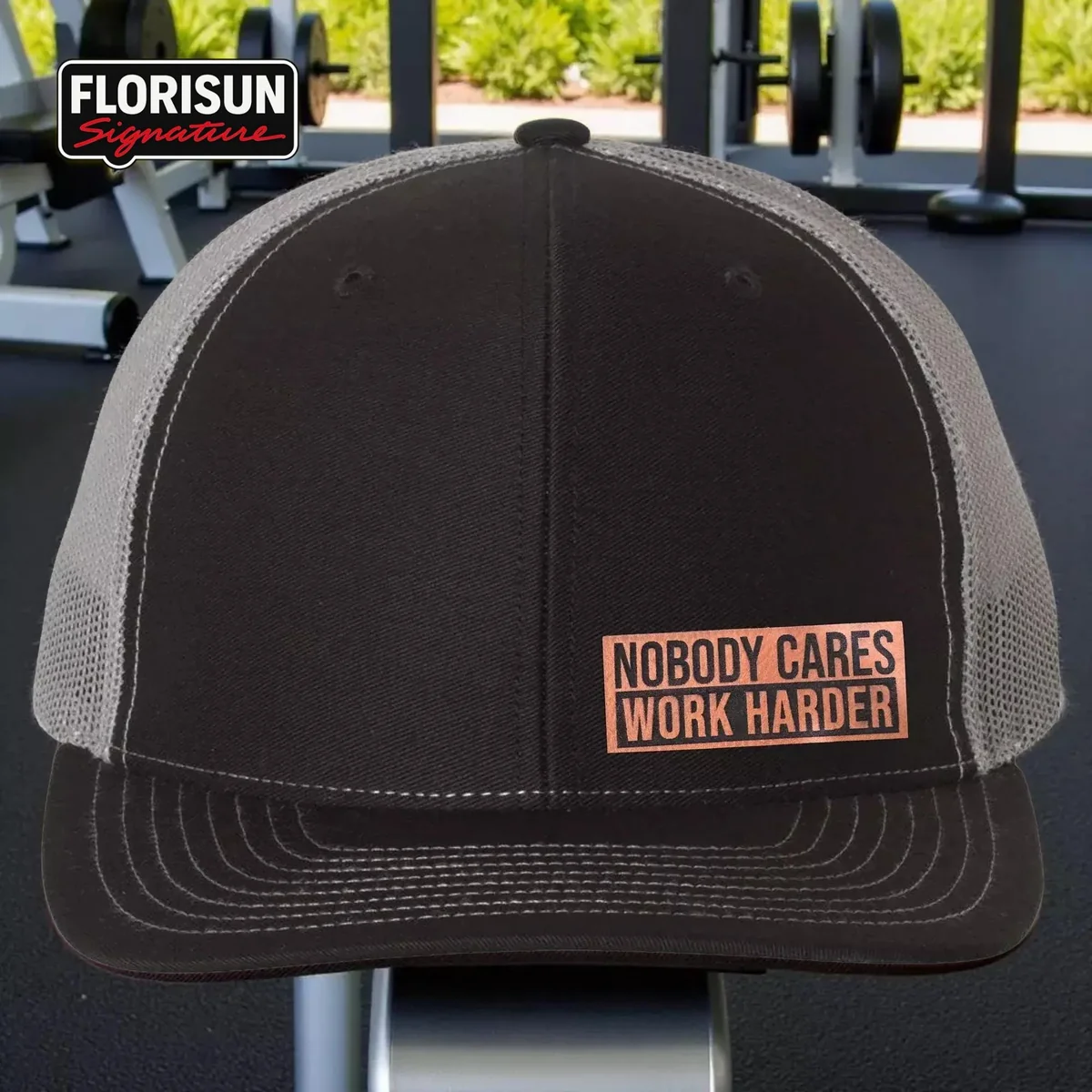 View 4 of Motivational Trucker Hat – Nobody Cares Work Harder