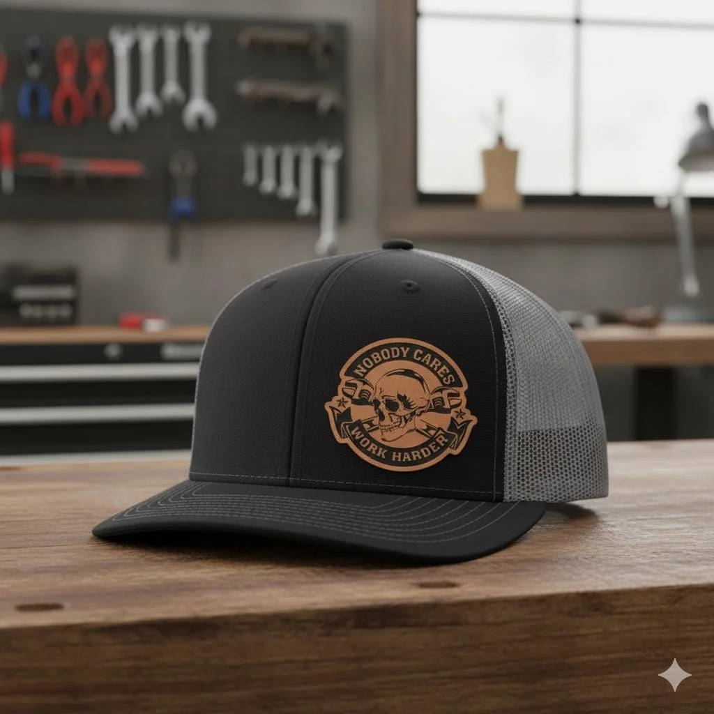 Nobody Cares Work Harder Trucker Hat