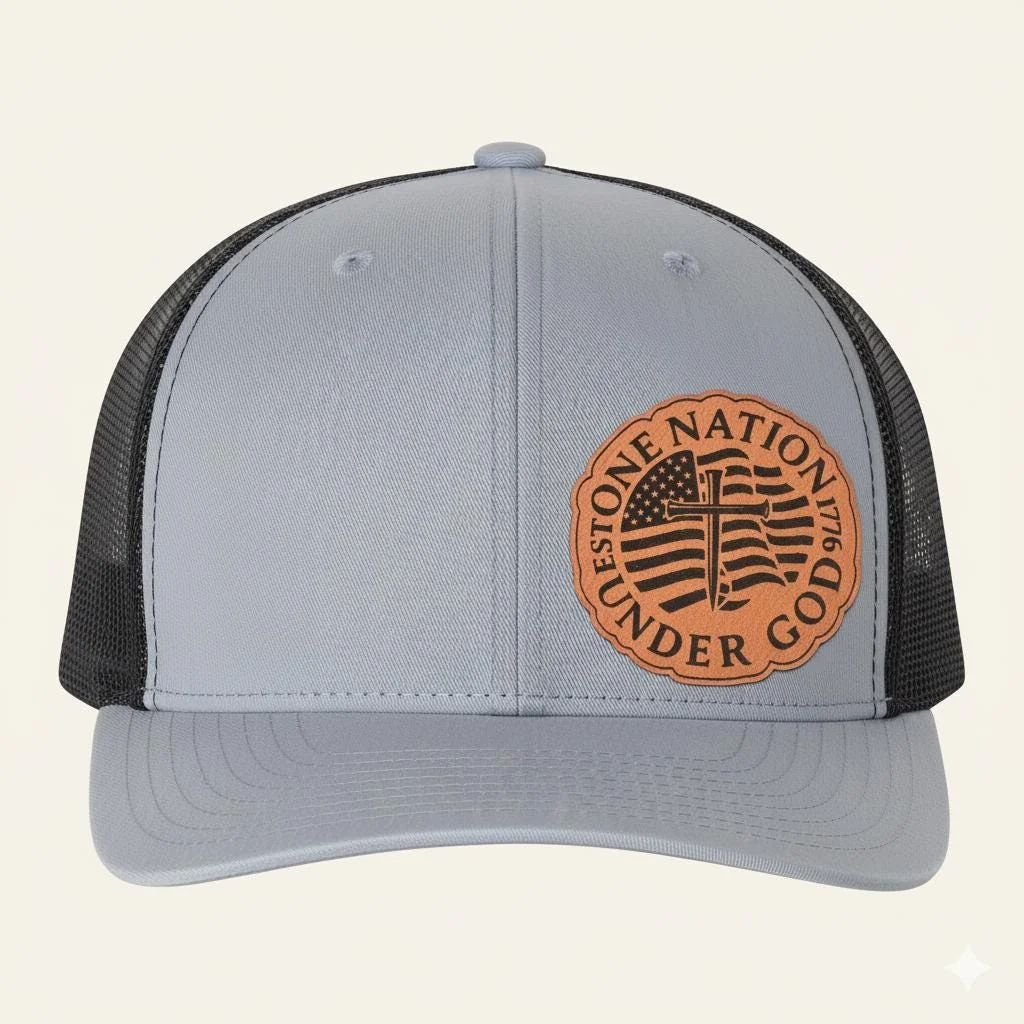 View 5 of One Nation Under God Trucker Hat