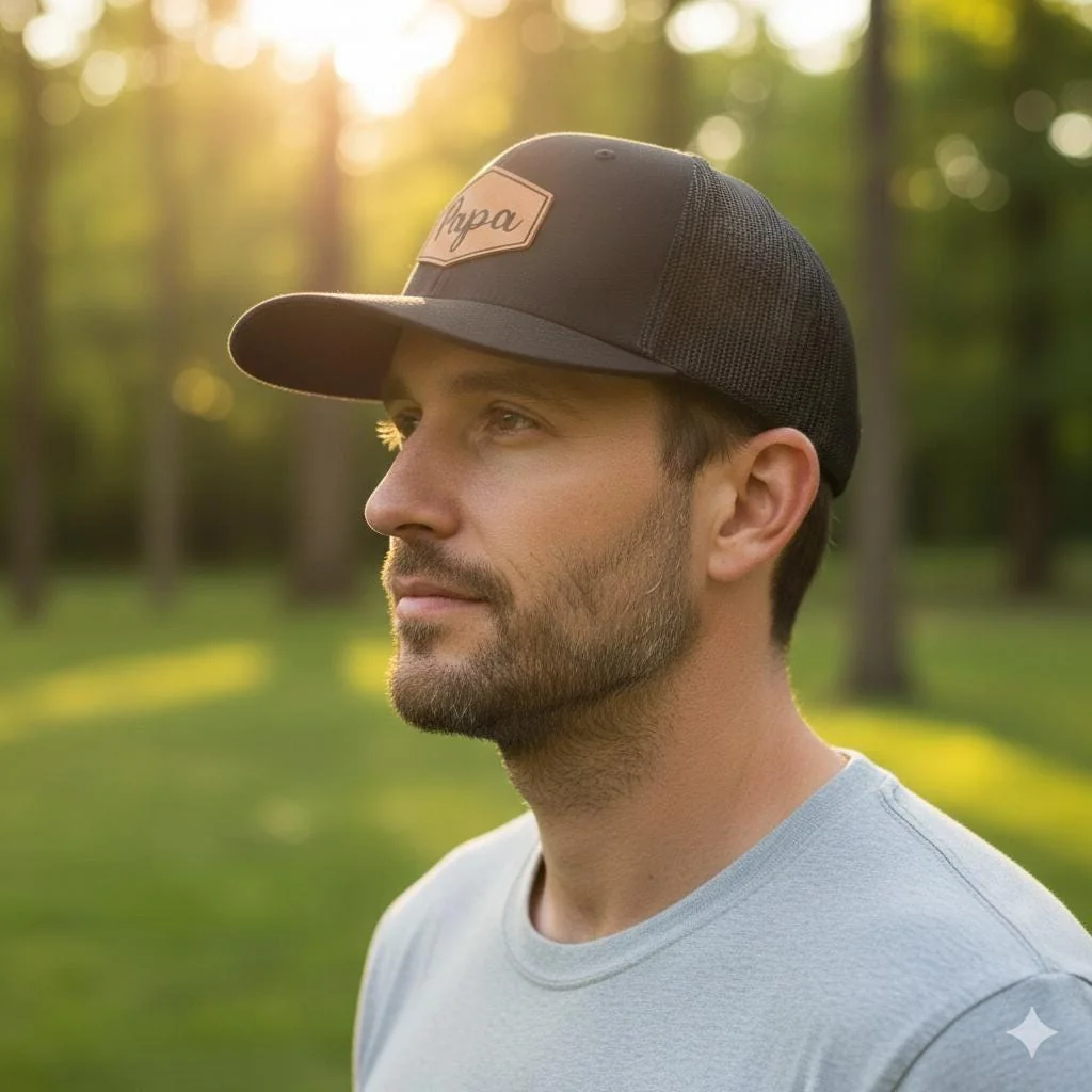 View 2 of Papa Trucker Hat