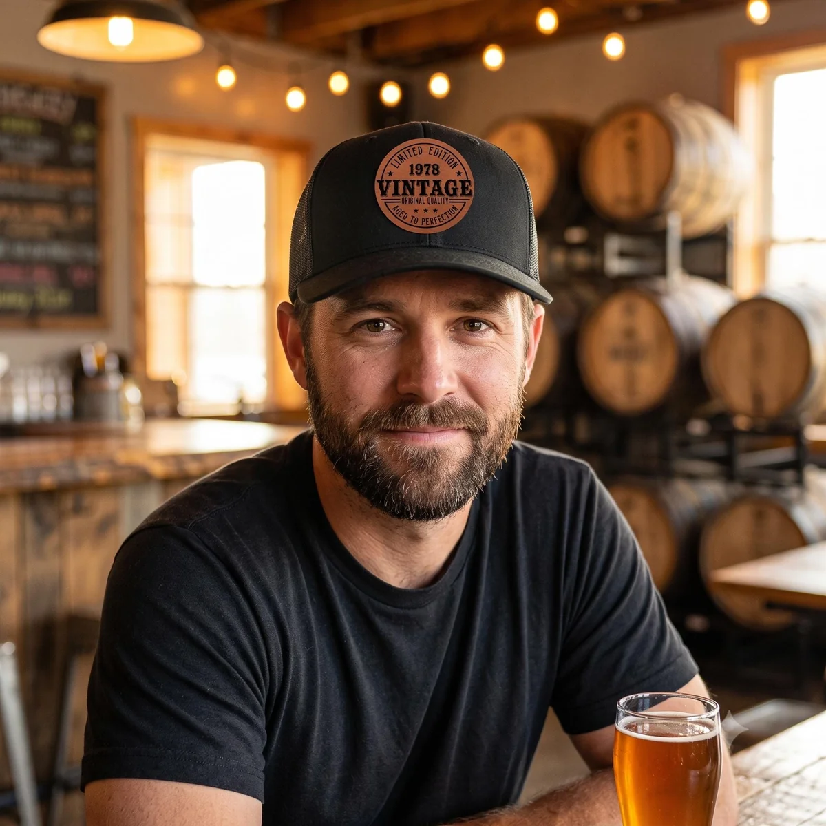 View 5 of Personalized Birth Year Trucker Hat