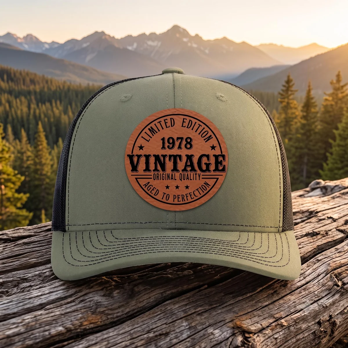 View 6 of Personalized Birth Year Trucker Hat