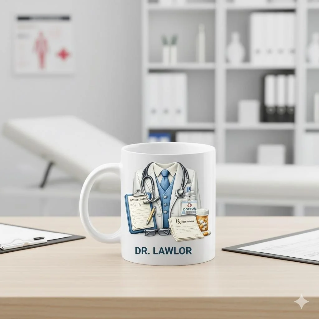 View 4 of Personalized Doctor Mug