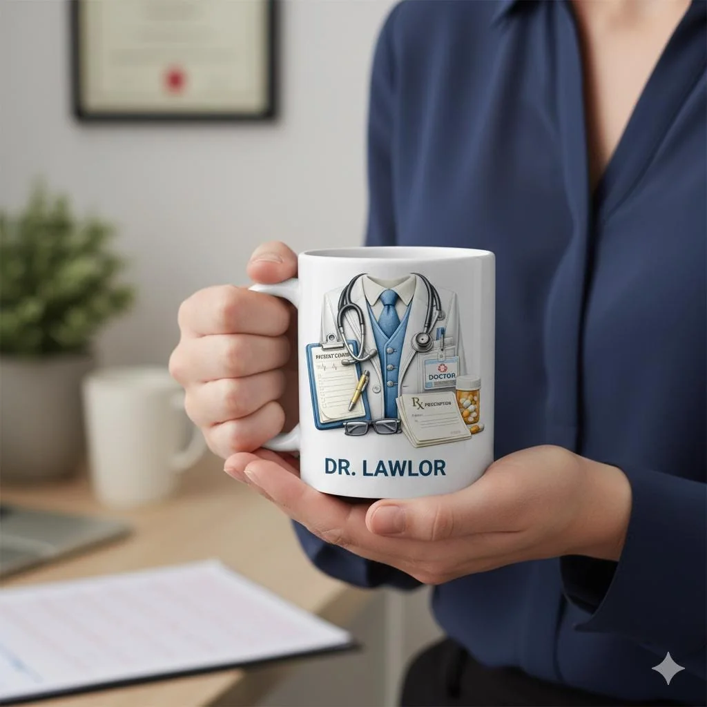 View 6 of Personalized Doctor Mug