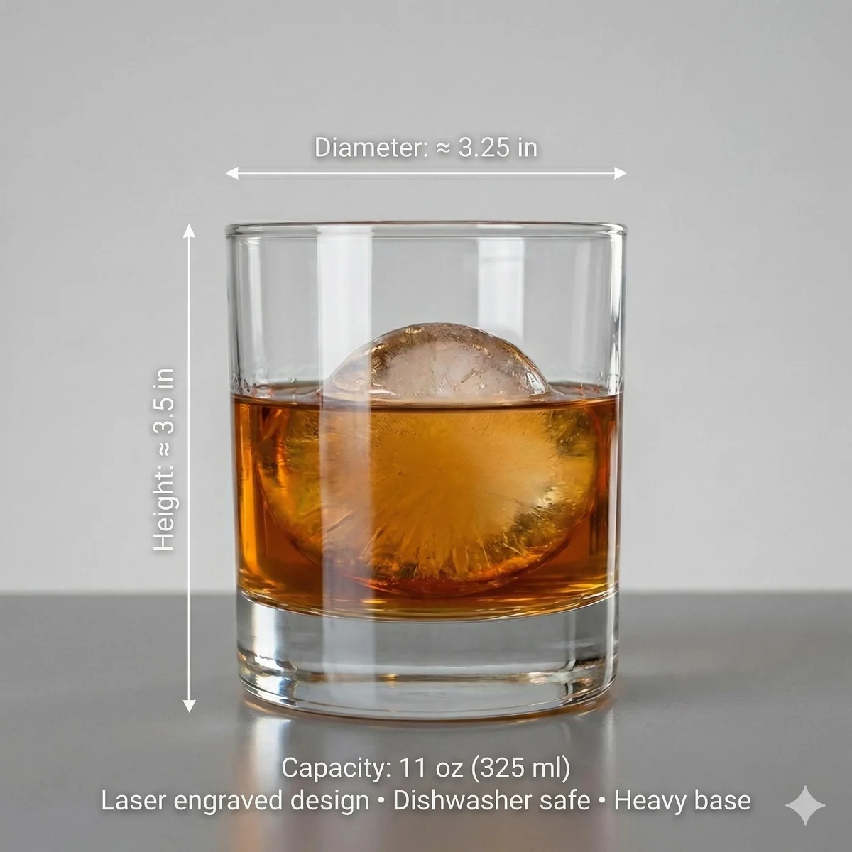 View 5 of Personalized First Responder Whiskey Glass
