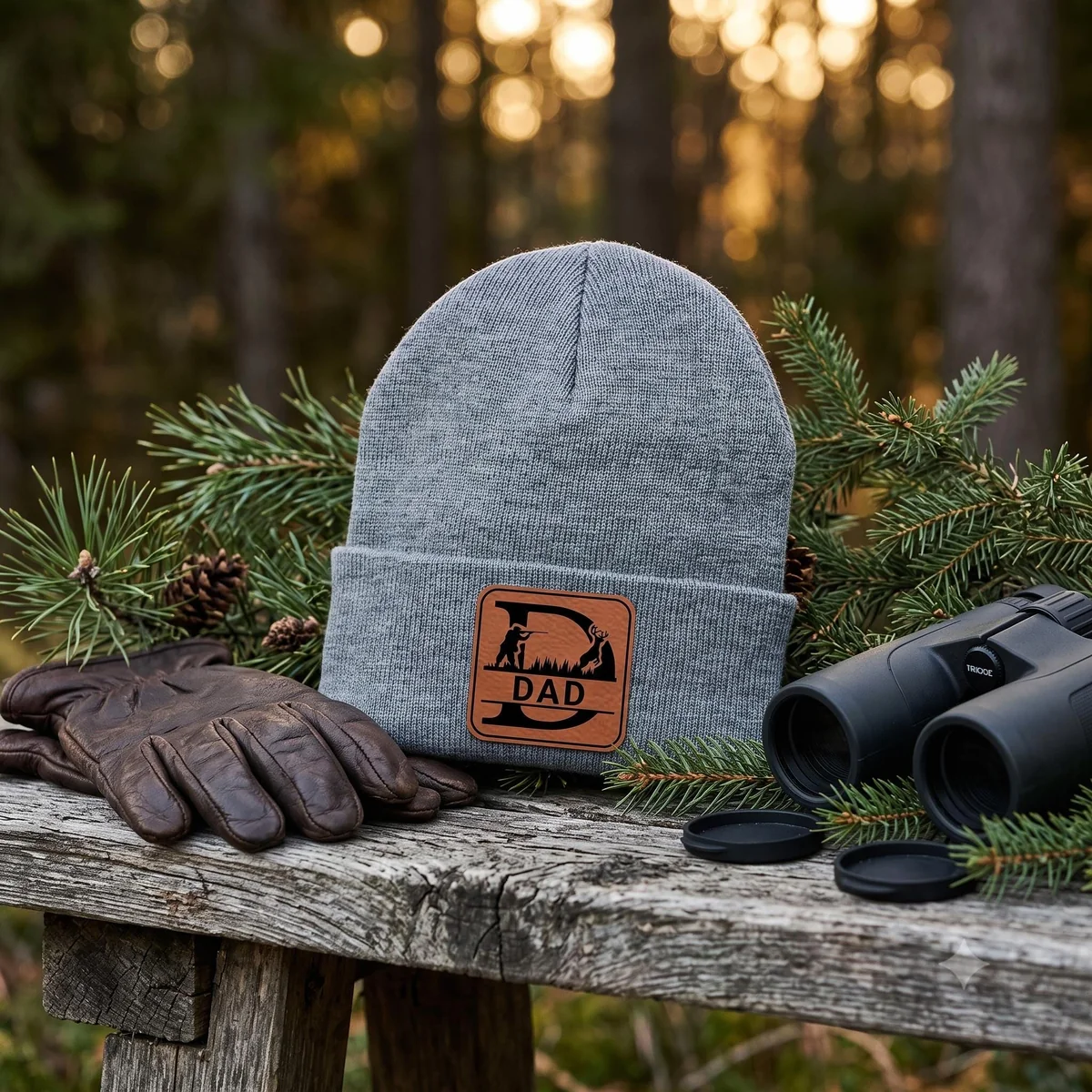 View 2 of Personalized Hunting Beanie