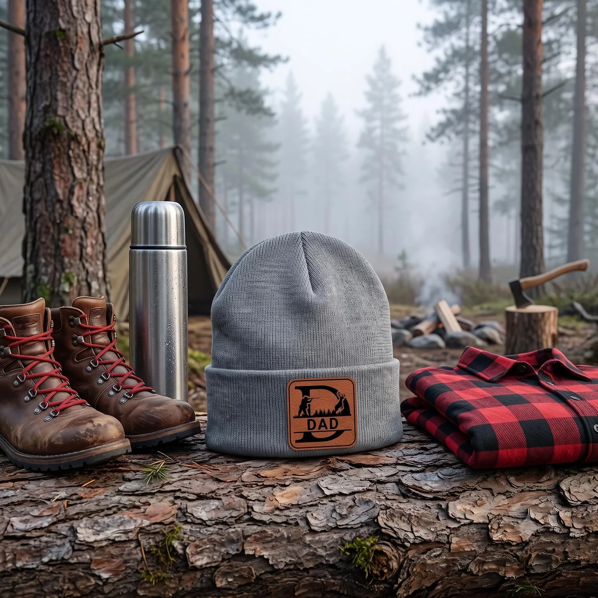 View 6 of Personalized Hunting Beanie