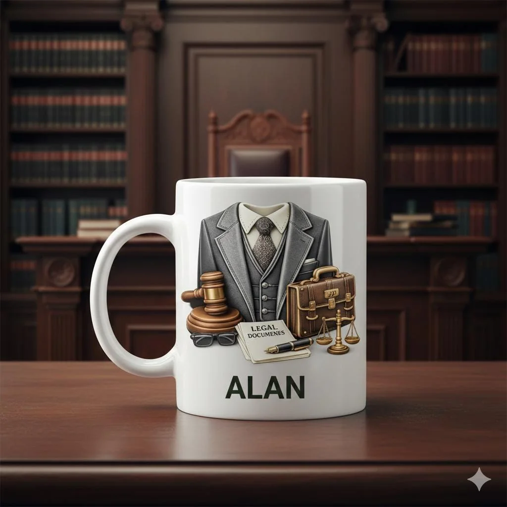 View 5 of Personalized Lawyer Mug