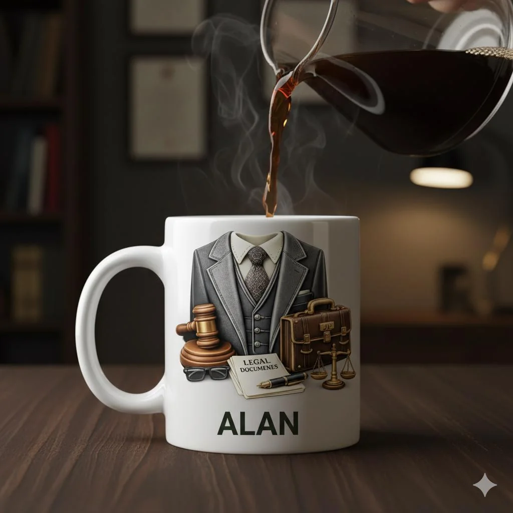 View 6 of Personalized Lawyer Mug
