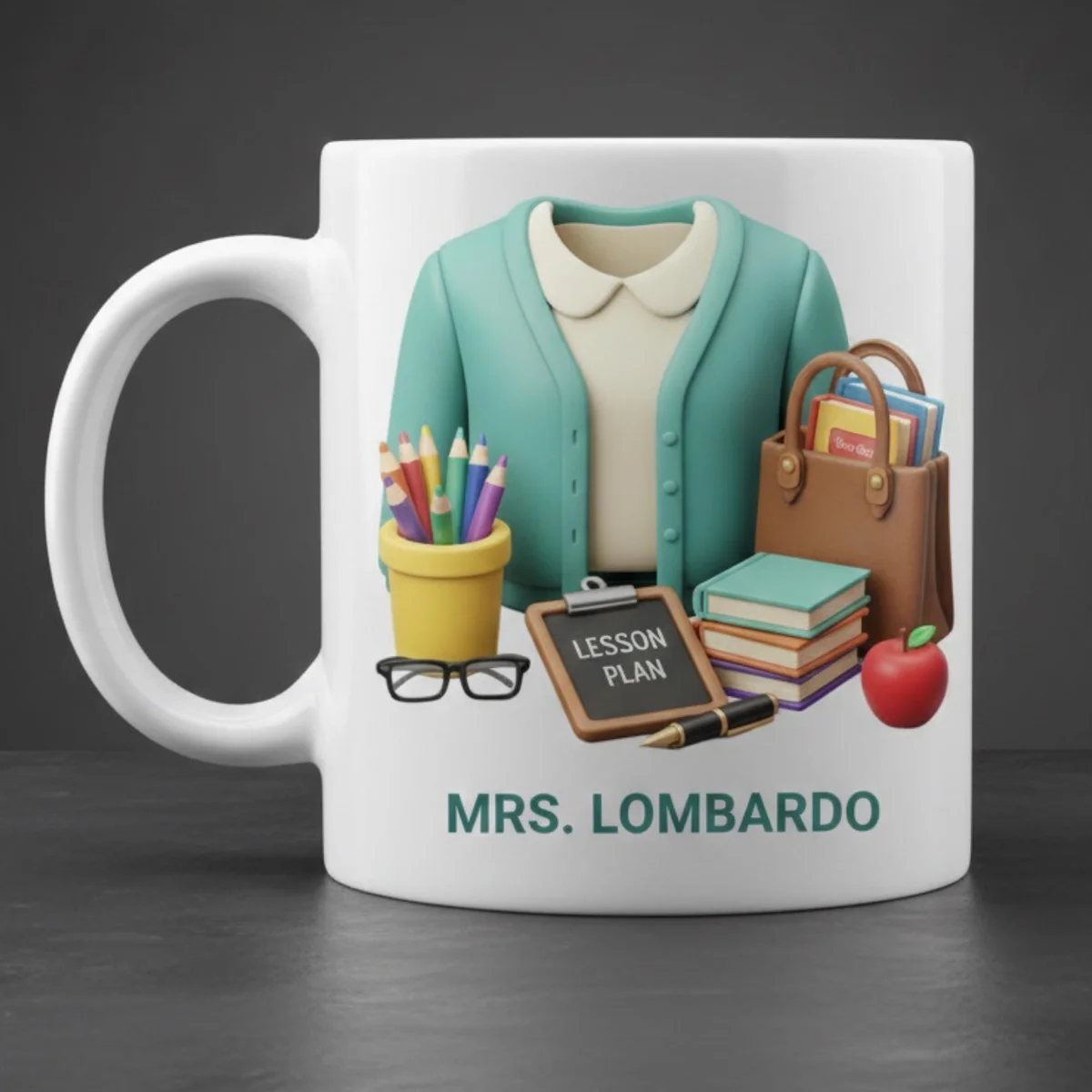 Personalized Teacher Coffee Mug