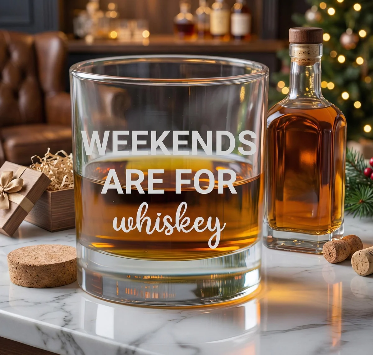 View 4 of Personalized Whiskey Glass