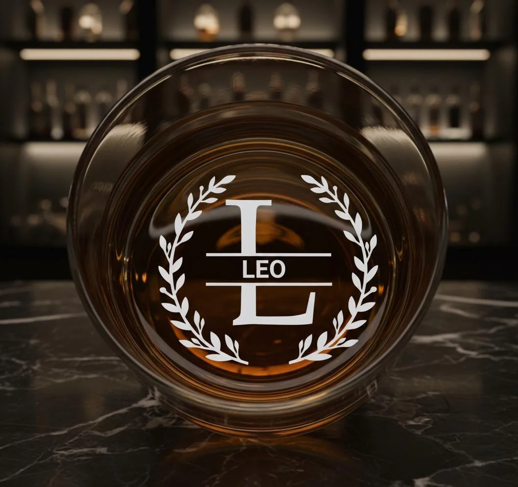 View 5 of Personalized Whiskey Glass