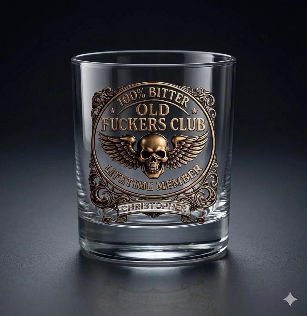 View 2 of Personalized Whiskey Glass