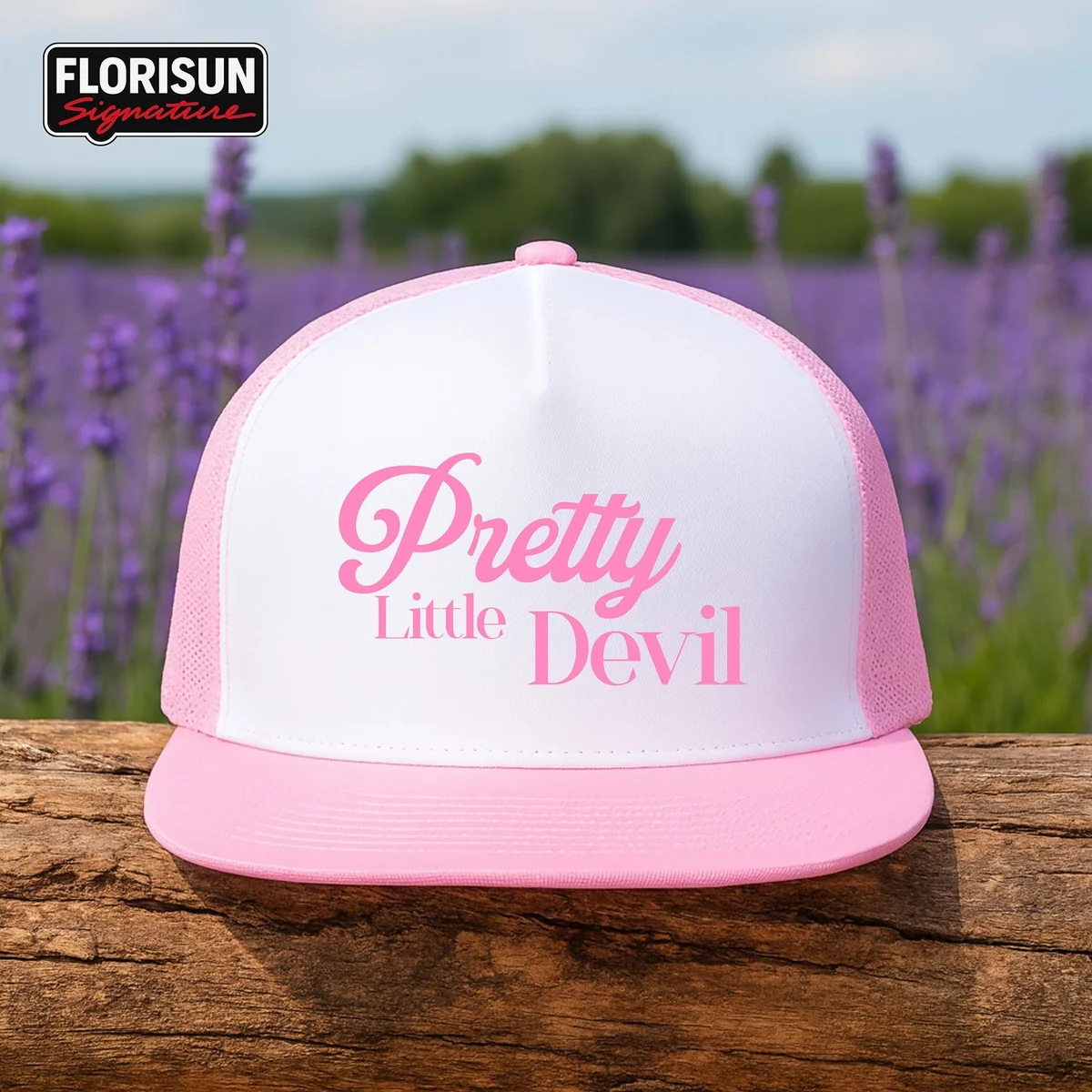 Pink Devil Trucker Hat