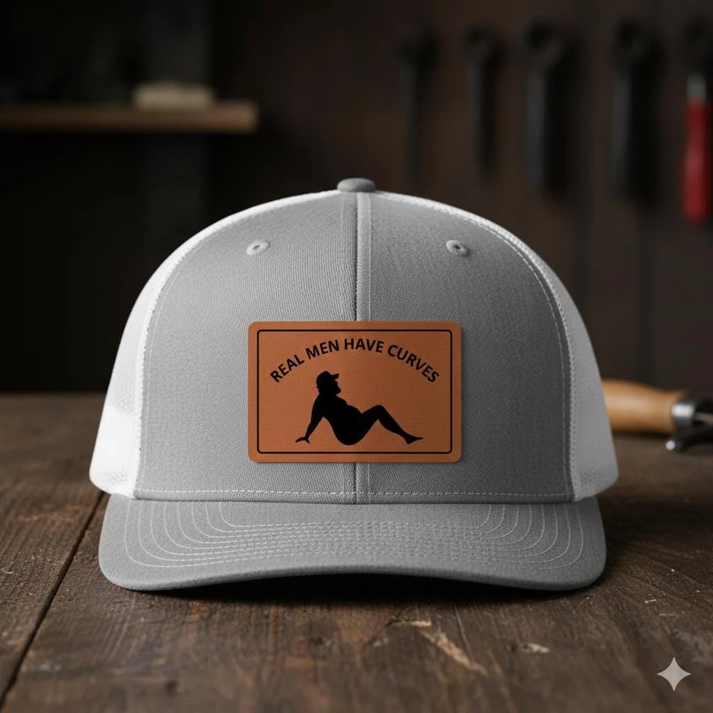 Real Men Have Curves Funny Trucker Hat
