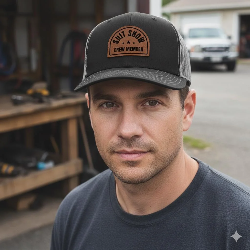 View 2 of Shit Show Crew Member Trucker Hat