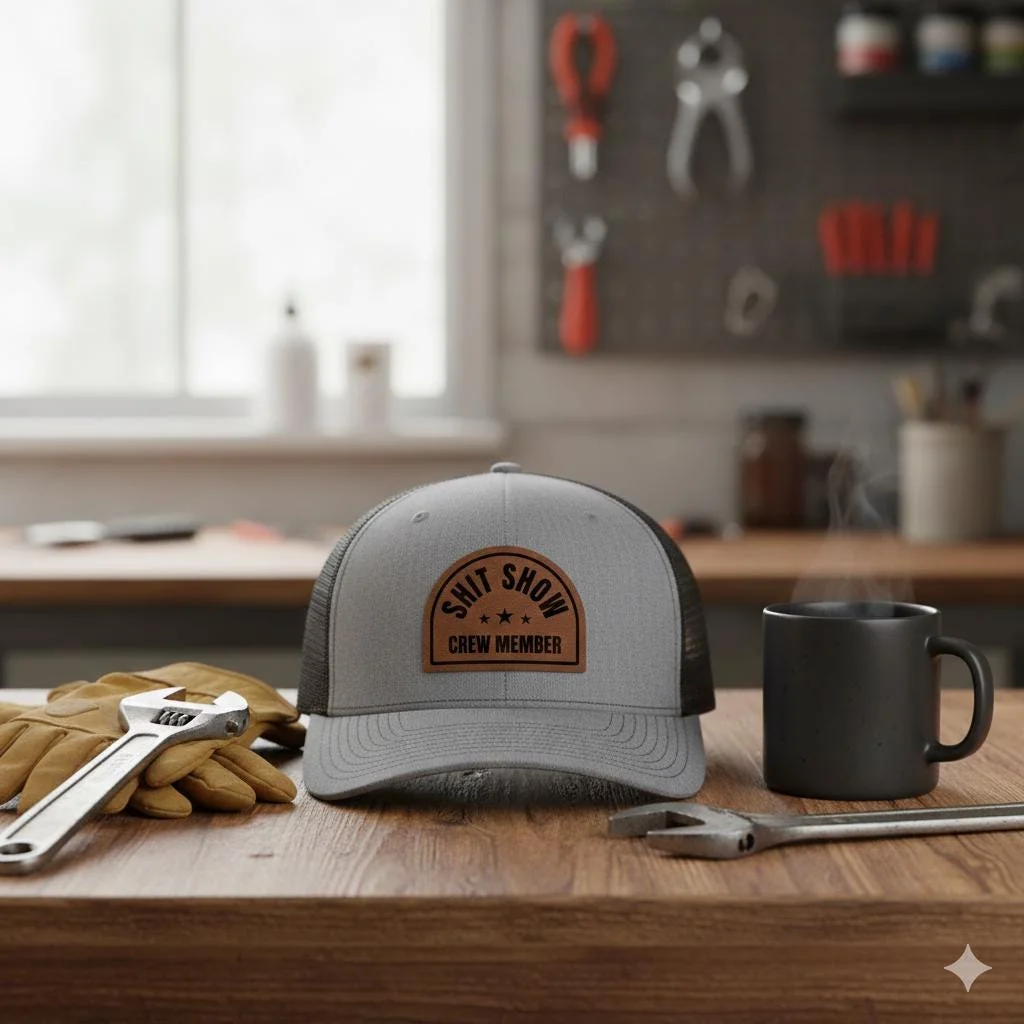 View 5 of Shit Show Crew Member Trucker Hat