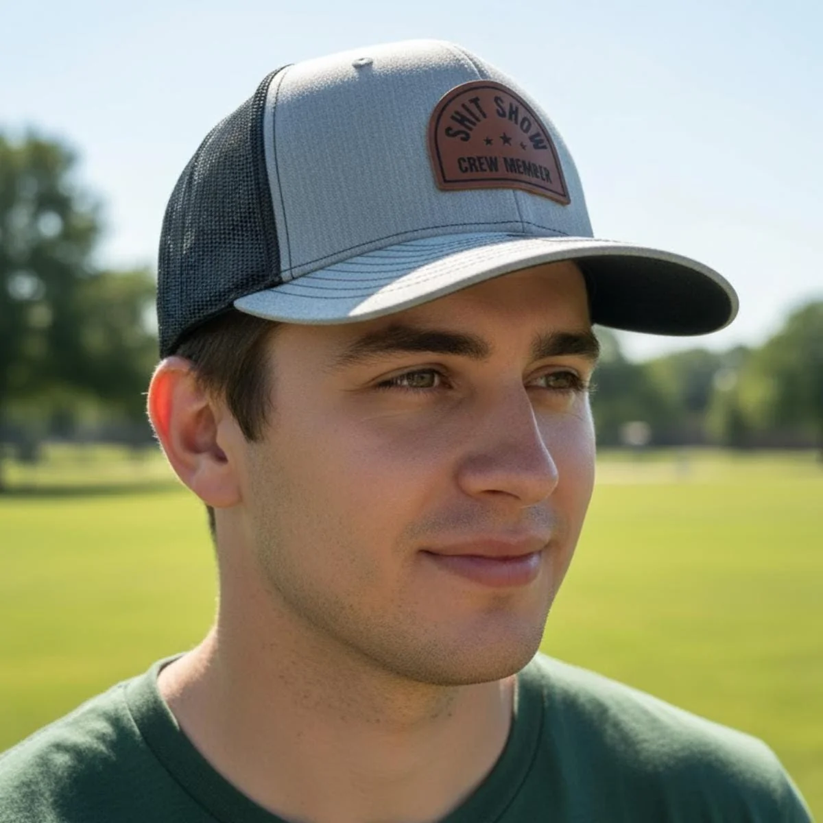 View 6 of Shit Show Crew Member Trucker Hat