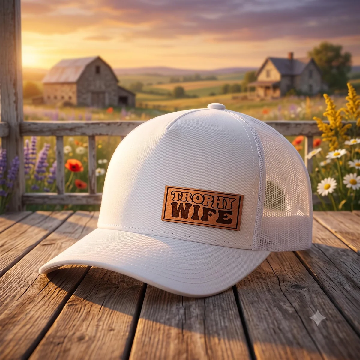 View 6 of Trophy Wife Trucker Hat