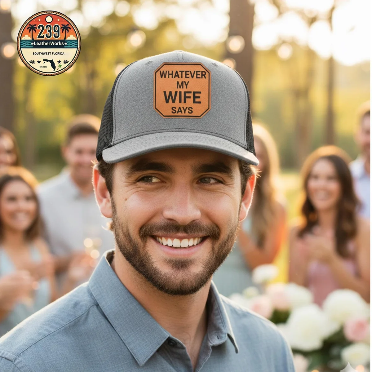 View 2 of Whatever My Wife Says Trucker Hat