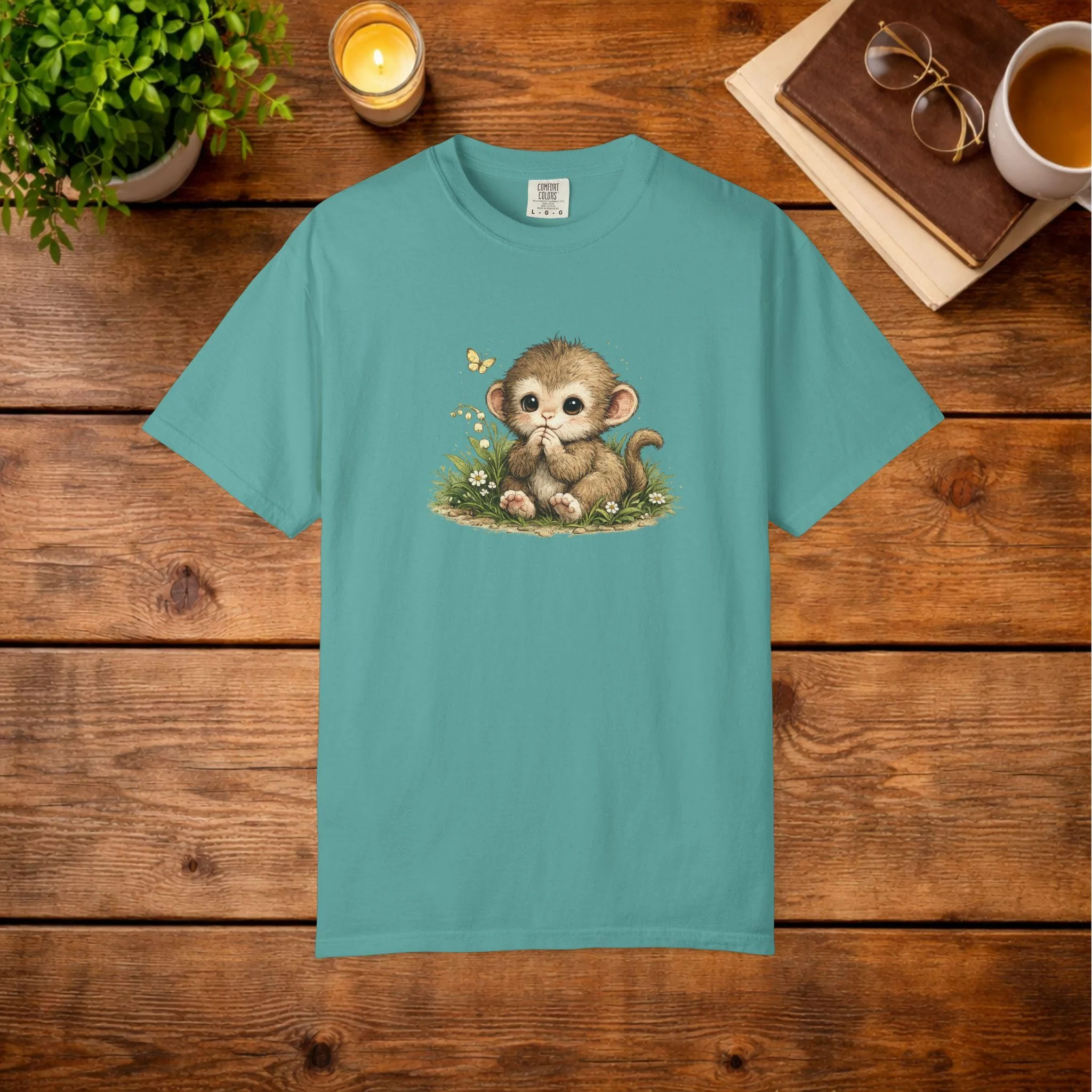 View 6 of Baby Monkey Butterfly T-shirt