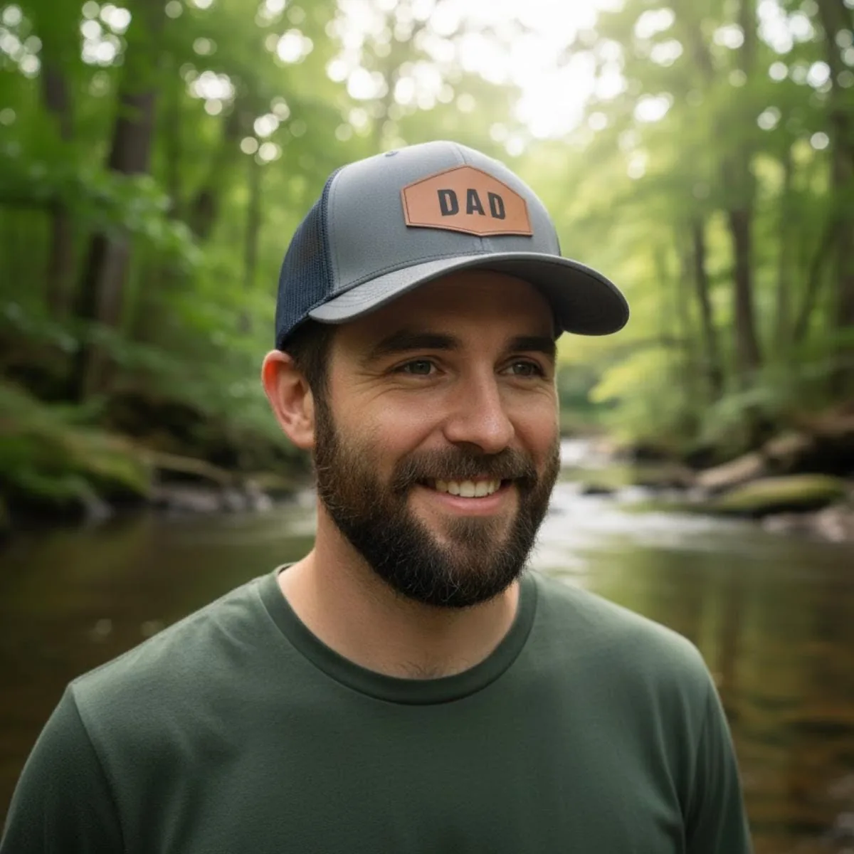 View 2 of Best Dad Ever Trucker Hat