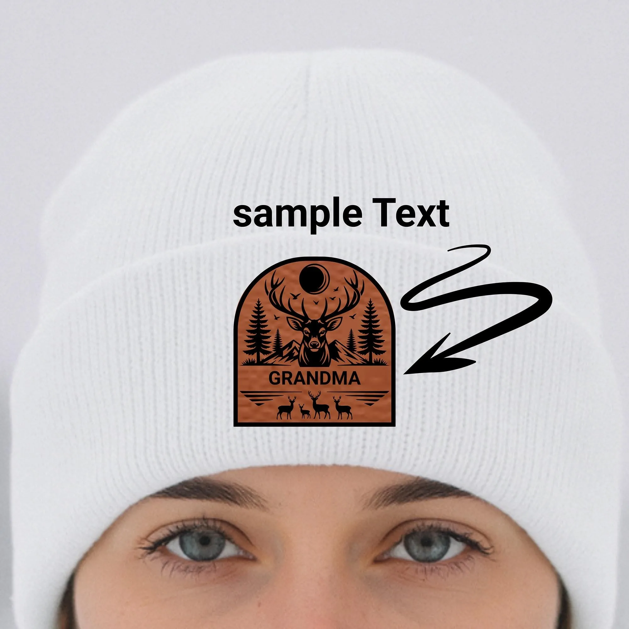 View 4 of Custom Name Beanie