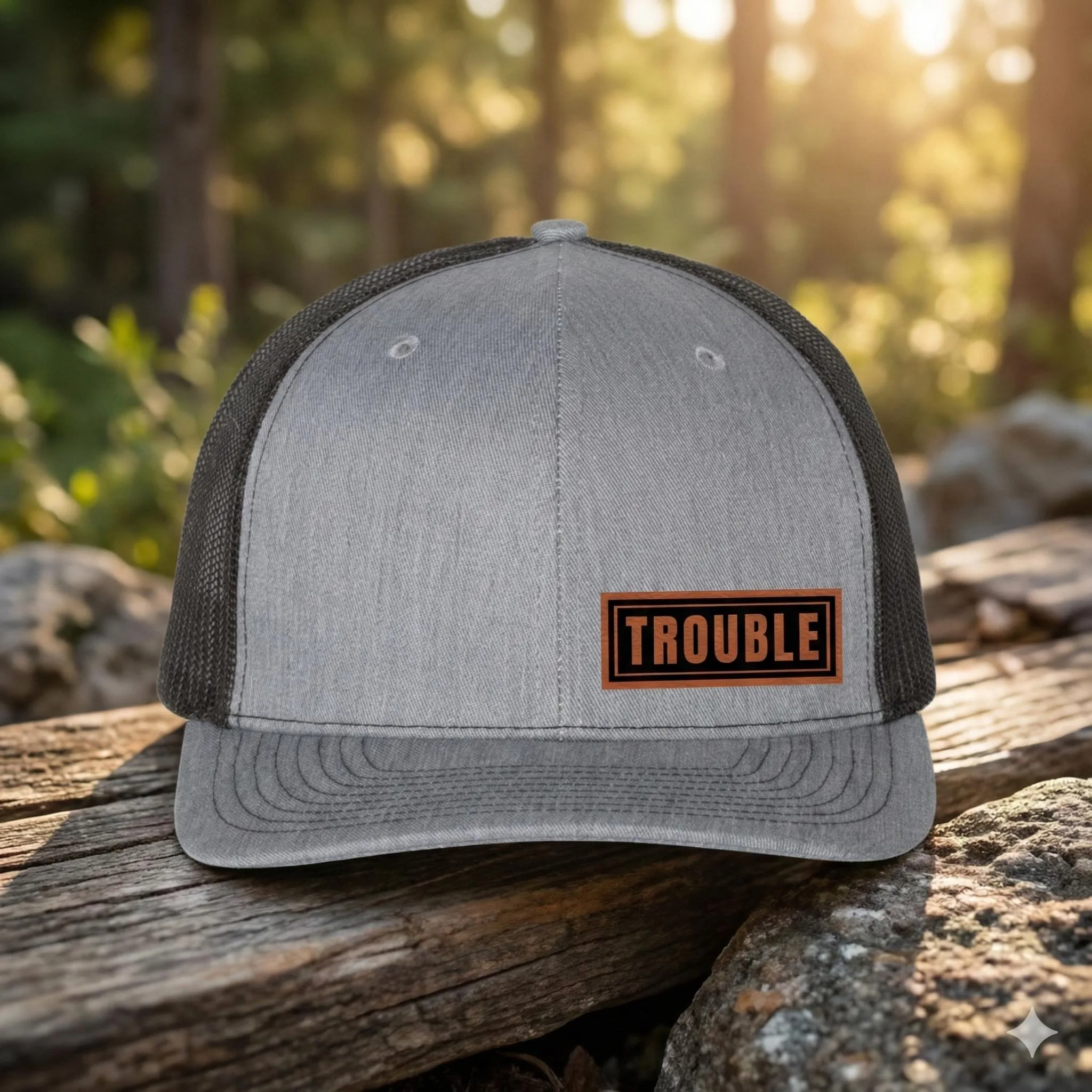 Family Trouble Trucker Hat Set