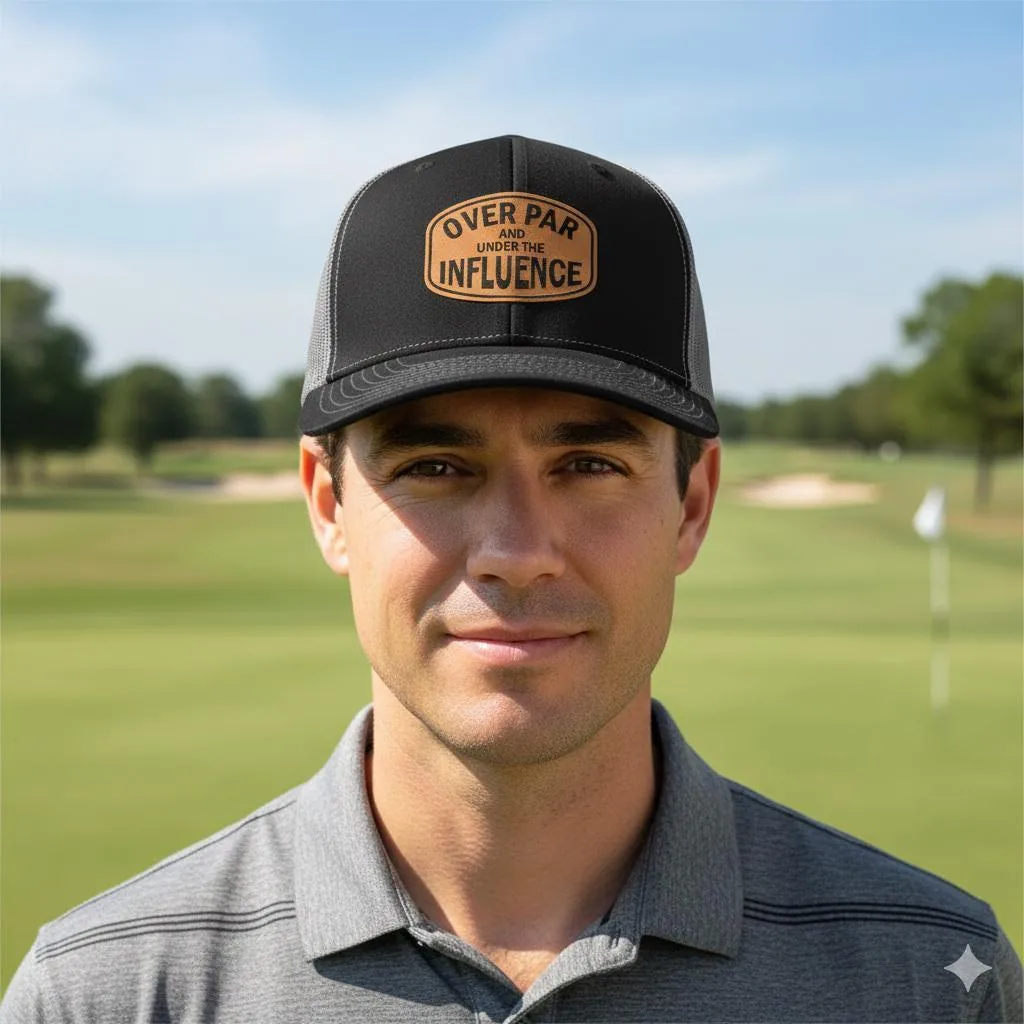 View 2 of Over Par Under Influence Golf Hat