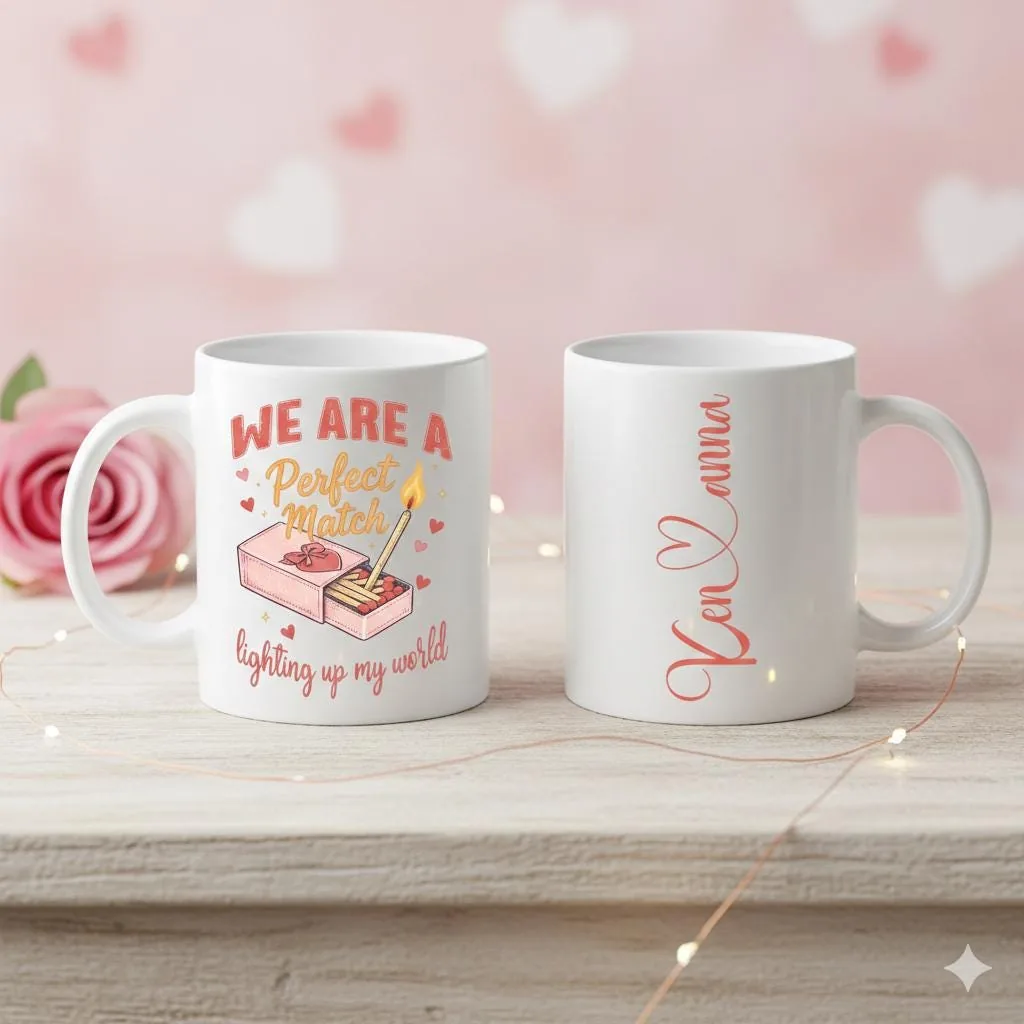 Perfect Match Valentine Mug