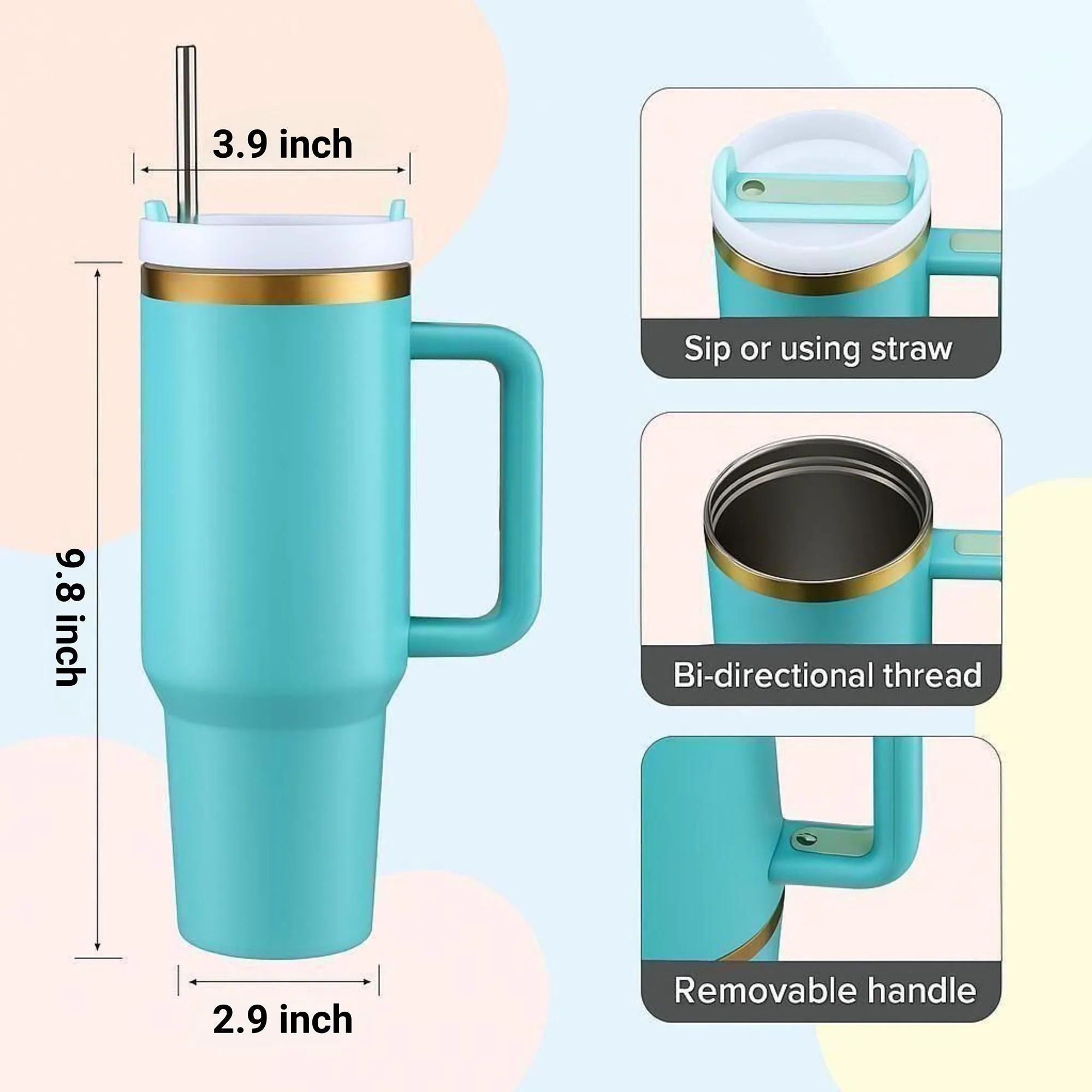 View 6 of Personalized Baking Tumbler