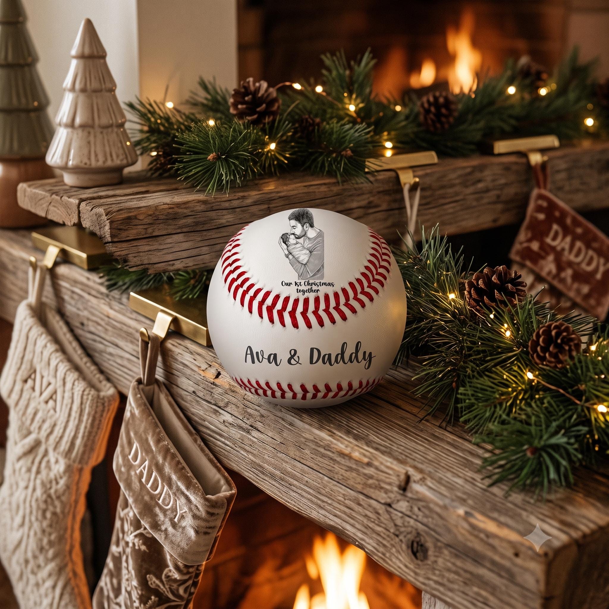 View 6 of Personalized Laser Engraved Baseball